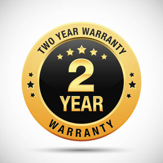 2-Year warranty