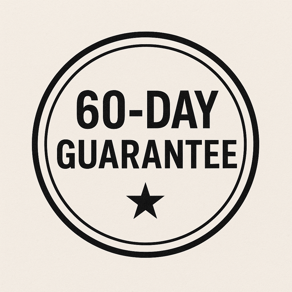 Extended 60 Day Guarantee
